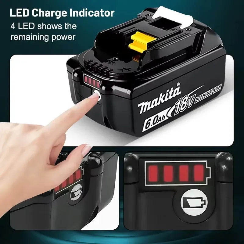 Makita 18V Lithium Power Tool Replacement Battery