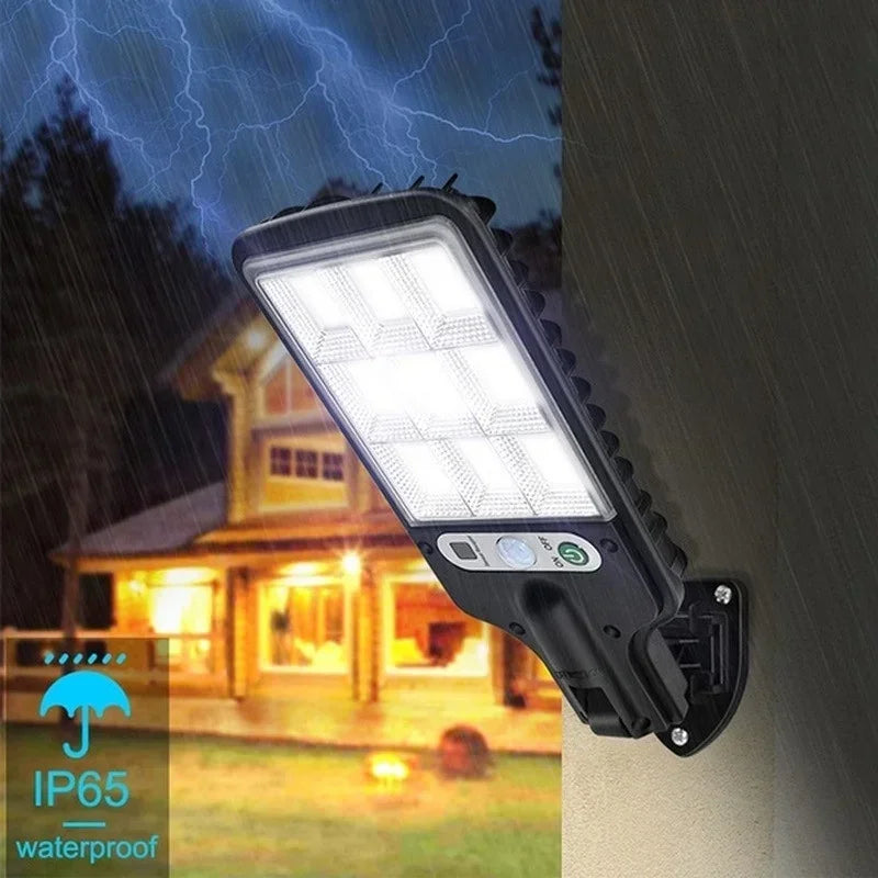 Solar LED Outdoor Wall Lights – Waterproof Garden & Security Lighting