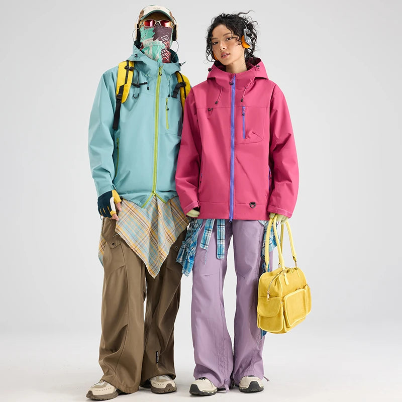 Unisex Lightweight Waterproof Hiking Jacket