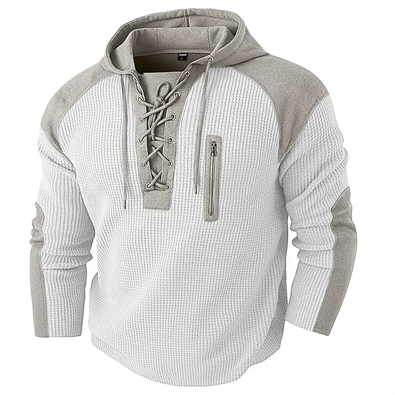 Men's Casual Hooded Pullover Sweatshirt
