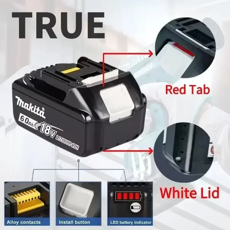 Makita 18V Lithium Power Tool Replacement Battery